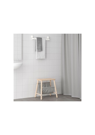 Ikea Tısken Havluluk 53-83 X 8 X 10 Cm Beyaz