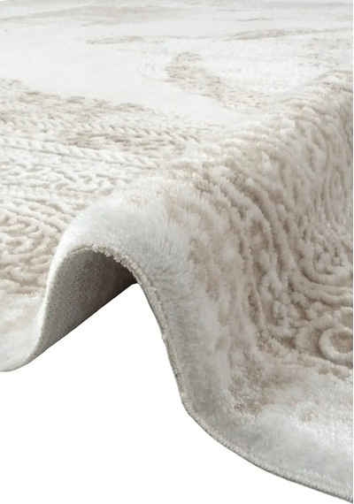 Hoom Rugs Doku 2106 Bej Modern Salon Halısı Bej - Krem