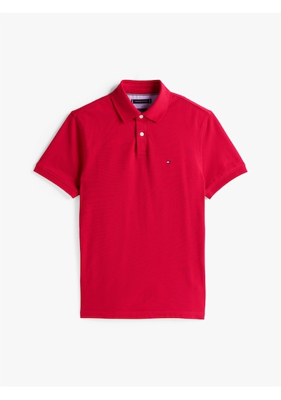 Tommy Hilfiger 1985 Regular Polo Erkek Kırmızı T-shirt - Mw0mw17770