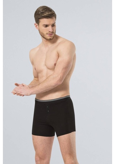 Türen Erkek Likralı Düğmeli Boxer 2Li Paket 001