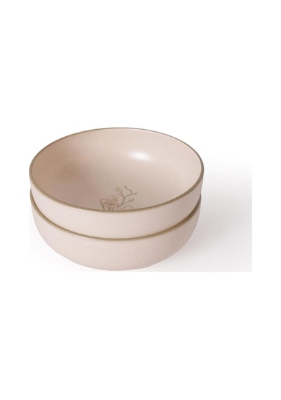 Taupe Bloom Salata Kasesi 18 Cm 2 Adet 22519 Çok Renkli