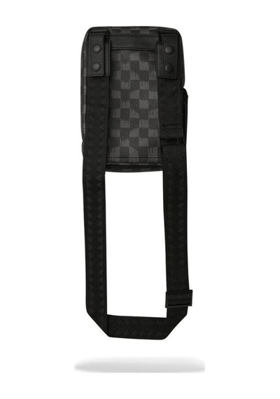 Sprayground Siyah Askılı Çanta Ayarlanabilir Çapraz Askı Ve Fermuarlı Kapatma Omuz Çantası