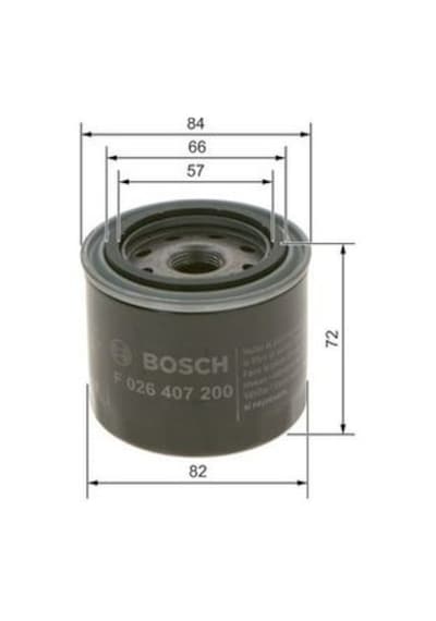 Subaru Forester 2.0 2012-2019 Bosch Yağ Filtresi