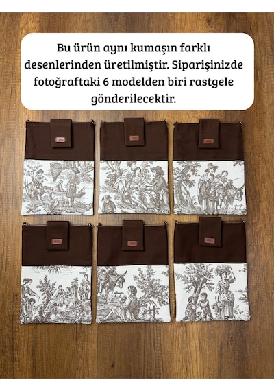 Aksesuarsepeti El Yapımı, Fransız Köylüsü Desenli, Cepli, Taşıma Askılı, Kılıf Çanta, Tablet Kılıfı, Kitap Kılıfı Kahverengi Aksesuarsepeti El Yapımı, Fransız Köylüsü Desenli, Cepli, Taşıma Askılı, Kılıf Çanta, Tablet Kılıfı, Kitap Kılıfı Kahverengi