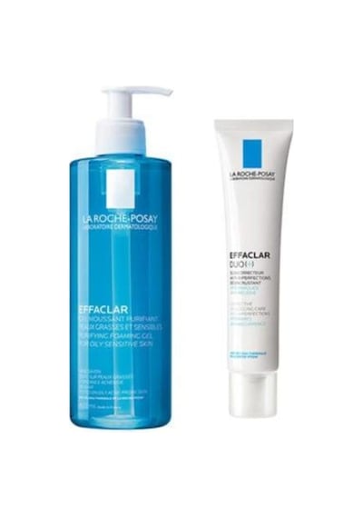 La Roche-Posay Effaclar Jel 400 Ml + Duo Krem 40 Ml Akne Bakım Se