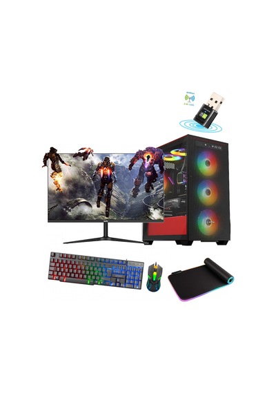 Draven DRV-513 R7-5700X 16 GB 512 GB M.2 SSD RX6800XT 24" W11P Masaüstü Oyuncu Bilgisayarı