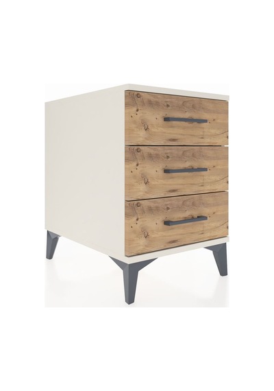 Kronos Komodin 3 Çekmeceli 44x59x64 Aytaşı-çam Aytaşı