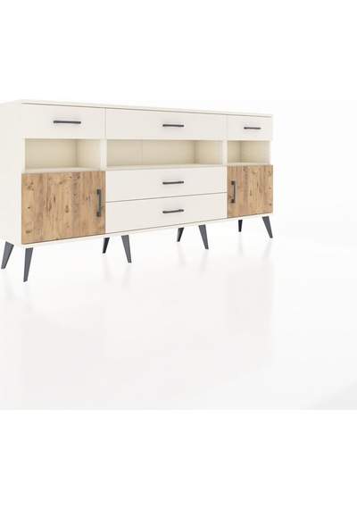 Arges Konsol 3 Raflı 5 Çekmeceli 2 Kapaklı 176x30x83 Aytaşı-çam/aytaşı Çam/aytaşı Arges Konsol 3 Raflı 5 Çekmeceli 2 Kapaklı 176x30x83 Aytaşı-çam/aytaşı Çam/aytaşı