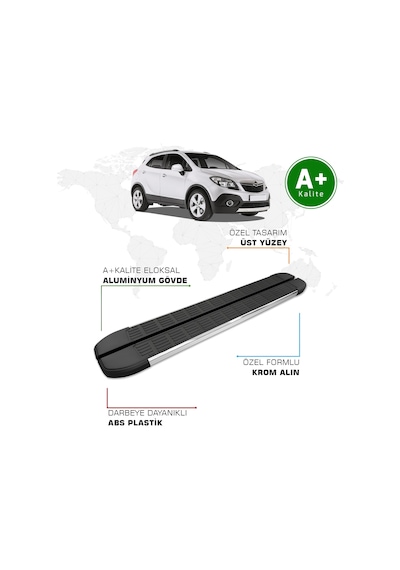 Opel Mokka Yan Basamak 2012 2019 Model S-line