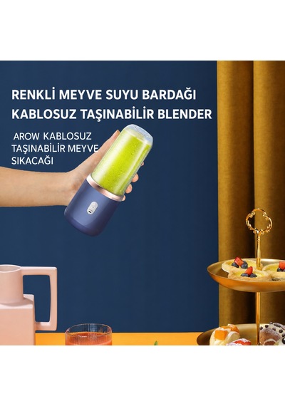 Arow TR-4454-A Enjoy Multipurpose 40 W Şarjlı Smoothie Blender