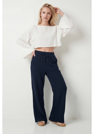Lela Bayan Pantolon 668yp5540 Lacivert Lacivert