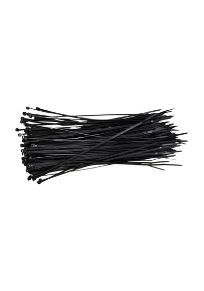 Shuıvan Cırt Kelepçe 20cm Kablo Bağı 200x2,5mm Uv 100'lü Paket - Siyah-1688