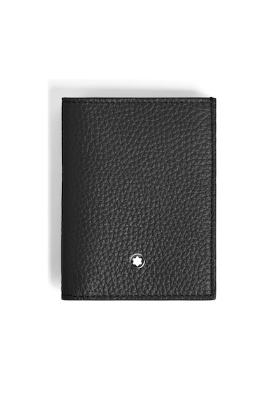 Montblanc Grain Deri 4 Bölmeli Cüzdan 222995 Siyah