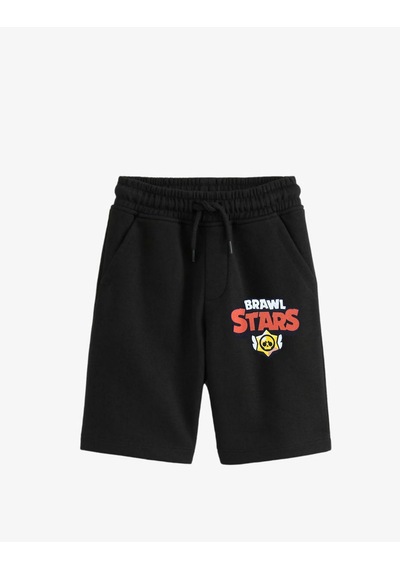 Brawl Stars Şortlu Erkek Çocuk Takım Bej