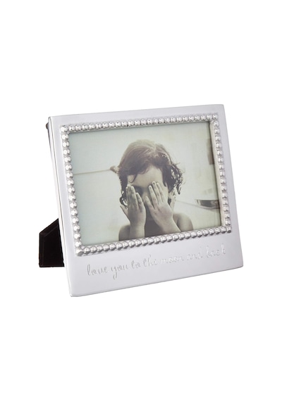 Mariposa 3906mn Yatay Resim Çerçevesi, 6.75 "x 1" X 5.75", Gümüş