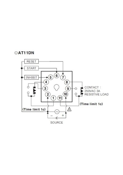 At11Dn Autonics Analog Timer100-240Vac / 24Vdc