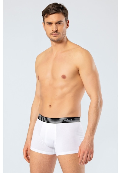 Cacharel Erkek 2'li Boxer Düz 1318/beyaz 001