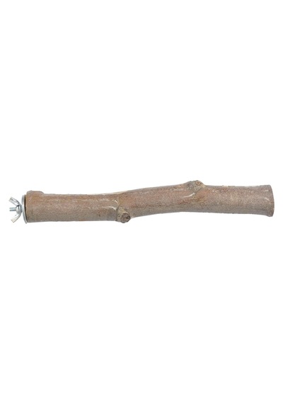 Doğal Ağaç Papağan Kuş Tüneği Tünek Boy 20 Cm