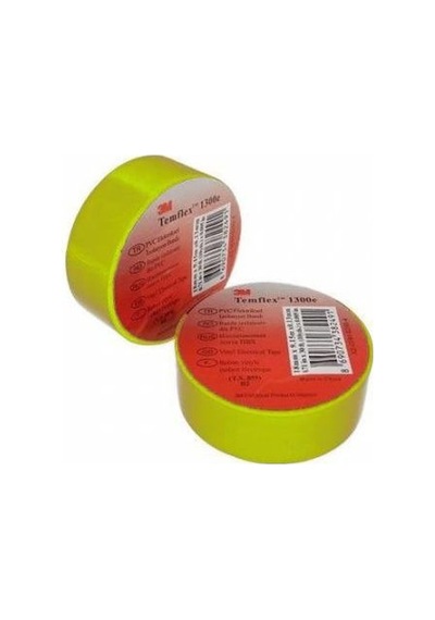 3m Bant Temflex 1300e 18mmx9.15m Sarı