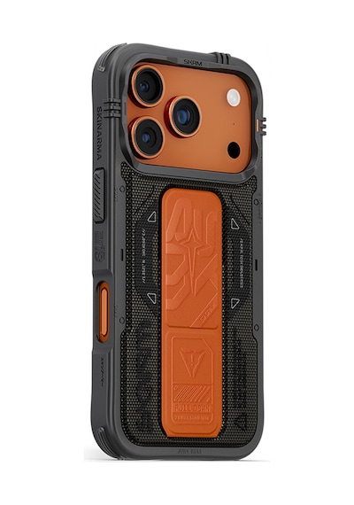 Apple Uyumlu iPhone 17 Pro Kılıf Skinarma M-safe Şarj Özellikli Airbag Standlı Phantom Kapak Yeşil