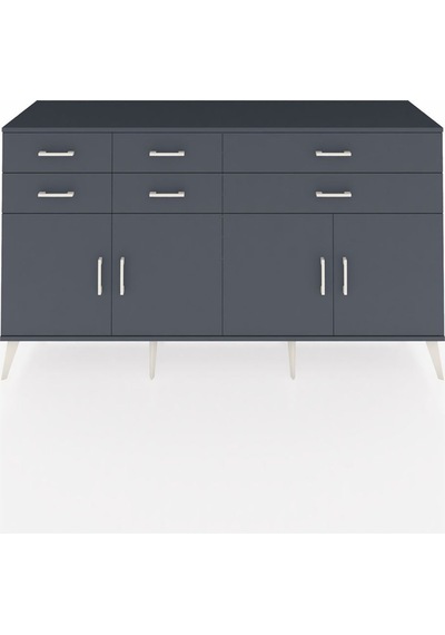 Hyperion Konsol 3 Raflı 6 Çekmeceli 4 Kapaklı 176x44x99 Antrasit-antrasit Antrasit - Antrasit Hyperion Konsol 3 Raflı 6 Çekmeceli 4 Kapaklı 176x44x99 Antrasit-antrasit Antrasit - Antrasit