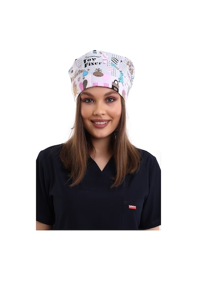 Oyuncak Desenli Cerrahi Bone - Doktor Bone-Standart-4109 Oyuncak Tamirci