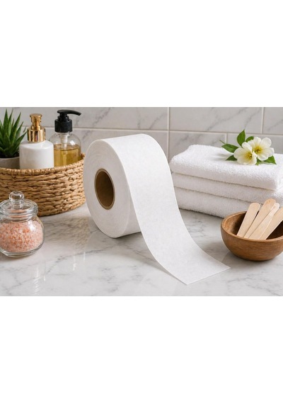 25 Metre Ağda Bezi Rulo Profesyonel Epilasyon Bezi Dayanıklı Nonwoven Ağda Kağıdı Sir Ağda Bezi Rulosu Ev Tipi Ve Salon Kullanımı İçin Asorti Renk