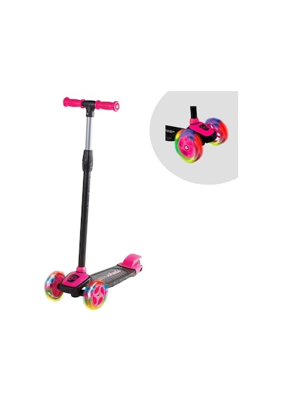 Scooter Cool Whells Işıklı 3 Tekerlekli Twist Pembe