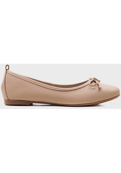 Luvishoes 01 Biskuvi Cilt Kadın Babet Koyu Bej