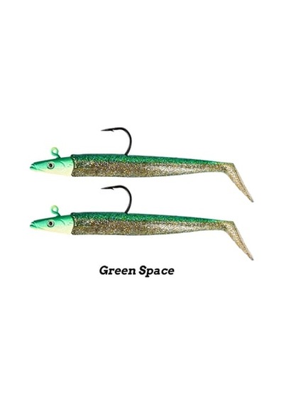Fujin Zand Eel 11cm 7-14g Double Combo Green Space