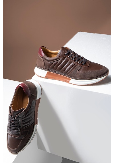 Ducavelli High Hakiki Deri Erkek Sneaker Ayakkabı, Low Top Sneaker, Hakiki Deri Sneaker Kahverengi Ducavelli High Hakiki Deri Erkek Sneaker Ayakkabı, Low Top Sneaker, Hakiki Deri Sneaker Kahverengi