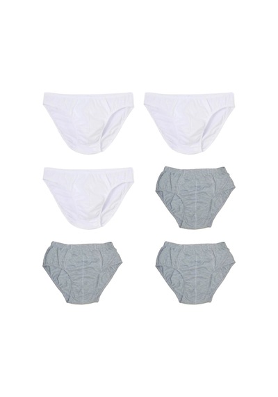 6 Adet Erkek Pamuk Önyıldız Kom Slip 001