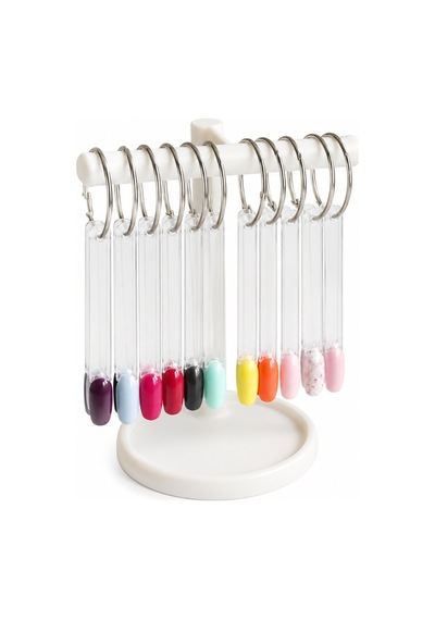 Tırnak Renk Numune Düzenleyici Stand Oje Renk Düzenleme Aparatı Nail Art Masaüstü Organizer
