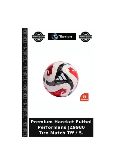 Premium Hareket Futbol Performans Jz9980 Tıro Match Tff / 5. Çok Renkli