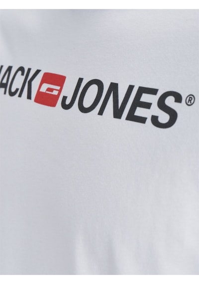 Jack & Jones Erkek T-Shirt 12137126 Beyaz