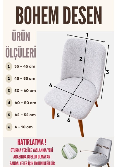 Yüksek Kaliteli Yeni Bohem Desenli Esnek Jakarlı Kumaş Büyük Oval Mutfak Sandalye Kılıfı 1 Adet Bohem-gri - 797640822 Bohem-gri Yüksek Kaliteli Yeni Bohem Desenli Esnek Jakarlı Kumaş Büyük Oval Mutfak Sandalye Kılıfı 1 Adet Bohem-gri - 797640822 Bohem-gri