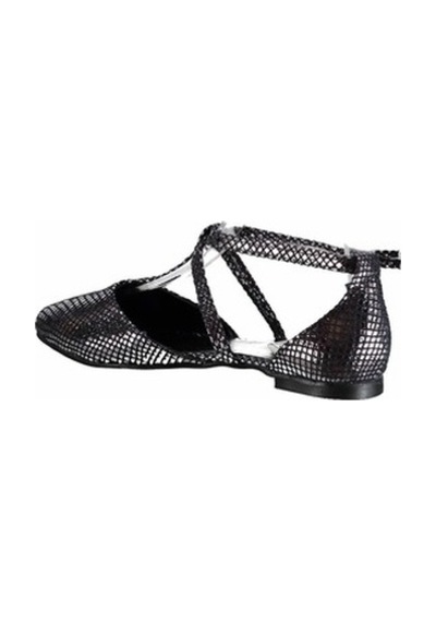 Fox Shoes Platin Kadın Babet D726537307