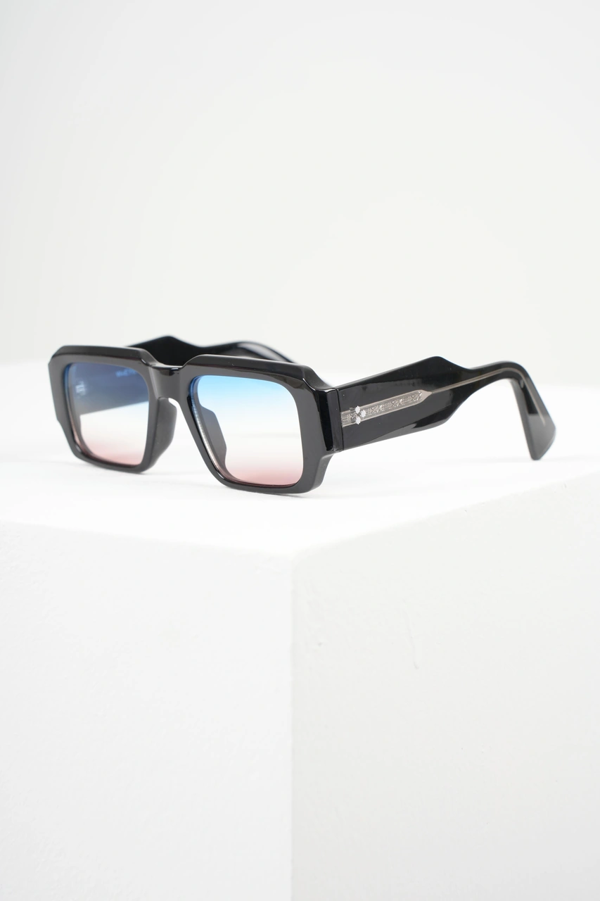 Royal Eyewear Re9888 Mavi Pınk Unısex Güneş Gözlüğü Siyah - Mavi