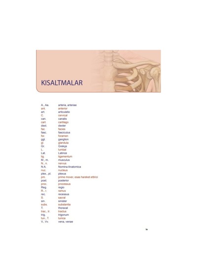 Sağlık Bilimlerinde Anatomi Atlası ( 3.Baskı )