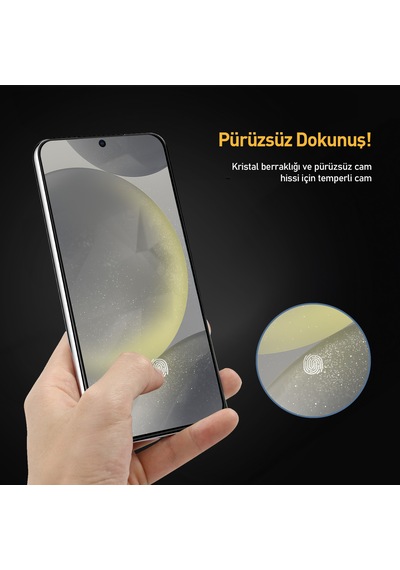 Buff Galaxy S24 Uyumlu 5d Easyfit Ekran Koruyucu