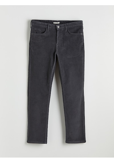 Lcwaıkıkı Classic Antrasit Standart Kalıp Kadife Erkek Chino Pantolon