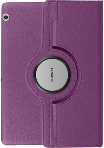 Huawei Uyumlu Mediapad T3 10Inç Kılıf 360 Dönebilen Standlı Kapaklı