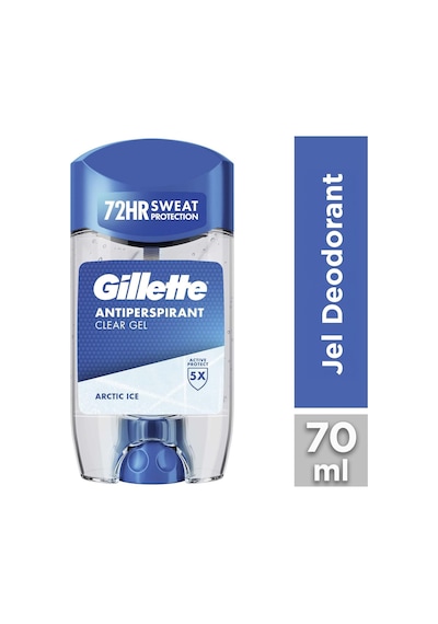 Gillette Arctic Ice Terlemeyi Önleyici Şeffaf Jel Deodorant 70 Ml