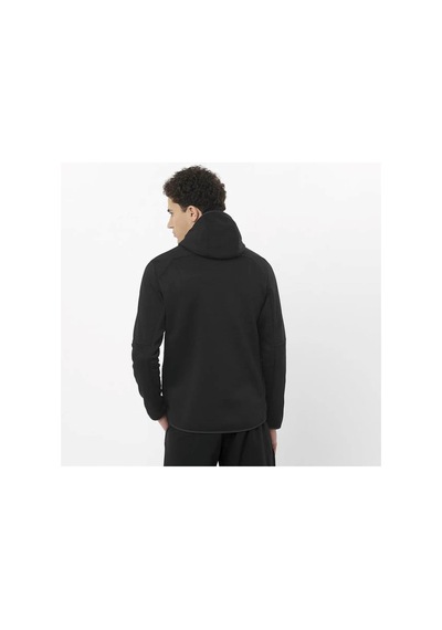 Salomon C22969 Outlıne Hybrıd Warm Hd Primaloft Thermoplume Yalıtımı Erkek Montu - Siyah Siyah