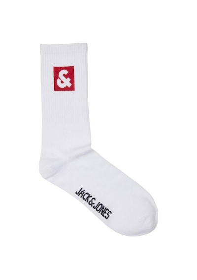 Jack & Jones Jacli Logo Tennis Sock Erkek Çorap-26489 - Kırmızı