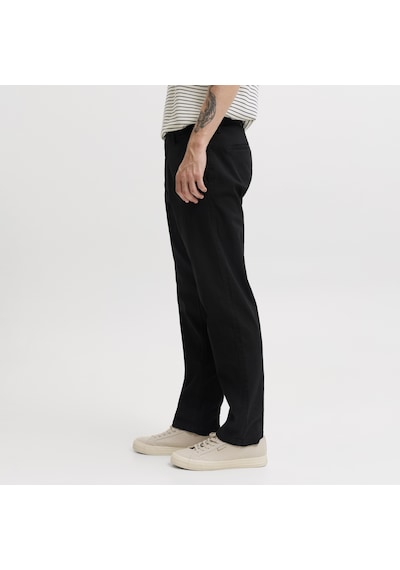 Jack & Jones Erkek Relaxed Fit Düsük Bel Chino Pantalon - Kane - 12212936 Siyah