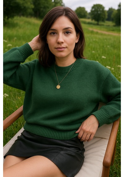 Flex Fashıon Kadın Yeşil Oversize Trend Popüler Triko Kazak - Yumuşak Dokulu Bisiklet Yaka Yeşil - 730329404 Yeşil - 730329404 Yeşil Flex Fashıon Kadın Yeşil Oversize Trend Popüler Triko Kazak - Yumuşak Dokulu Bisiklet Yaka Yeşil - 730329404 Yeşil - 730329404 Yeşil