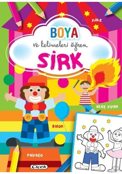 Boya Ve Kelimeleri Öğren - Sirk