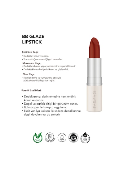 Farmasi BB Glaze Ruj 03 Black Cherry