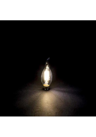 Cata Ct-4062 4w Led Filament Kıvrık Buji Rustik Led Ampul 3200k Günışığı E-14